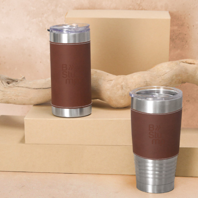 Mug isotherme publicitaire Hulpex 530 ml 