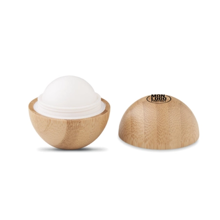 Baume à lèvres naturel avec pot en bambou Soft Lux 
