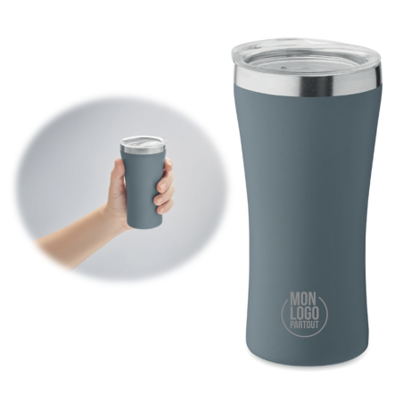 Gobelet double paroi inox recyclé OZ 160 ml 