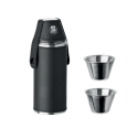 Gourde personnalisée avec gobelets Cocoon 230 ml 
