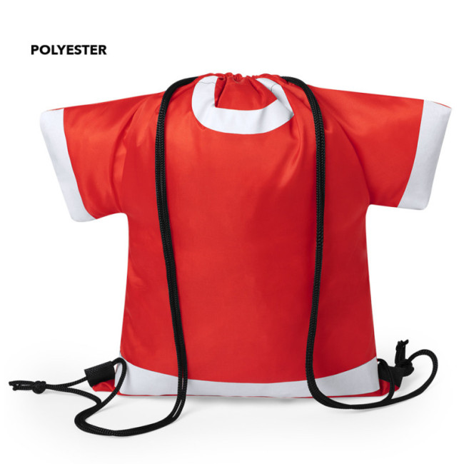 Sac cordon personnalisé en forme de tee-shirt Paxer 