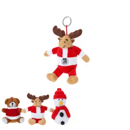 Porte-clés peluche de Noël...