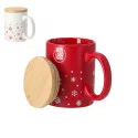 Tasse publicitaire avec couvercle Helogran 