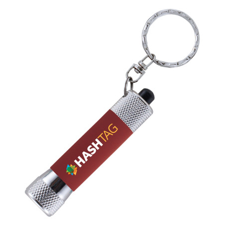 Porte-clés publicitaire lampe McQueen softy 