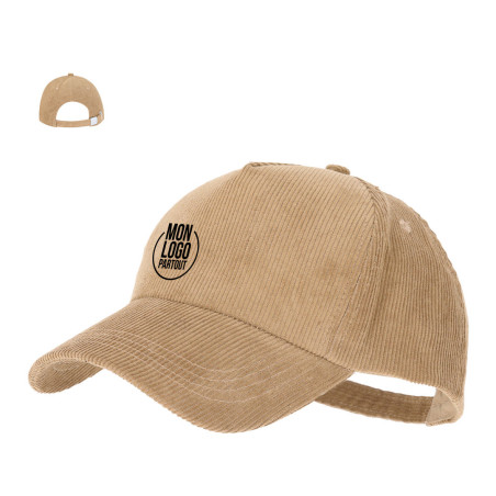 Casquette publicitaire effet velour Dispart 