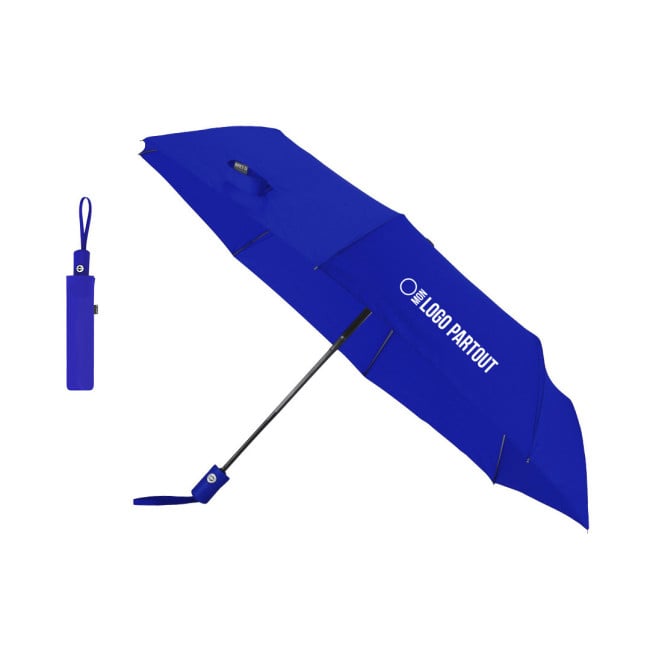 Parapluie publicitaire en Rpet Santana 