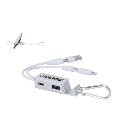 Support hub USB publicitaire 