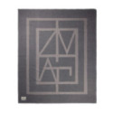 Plaid personnalisé en polyester recyclé VINGA Monogram 