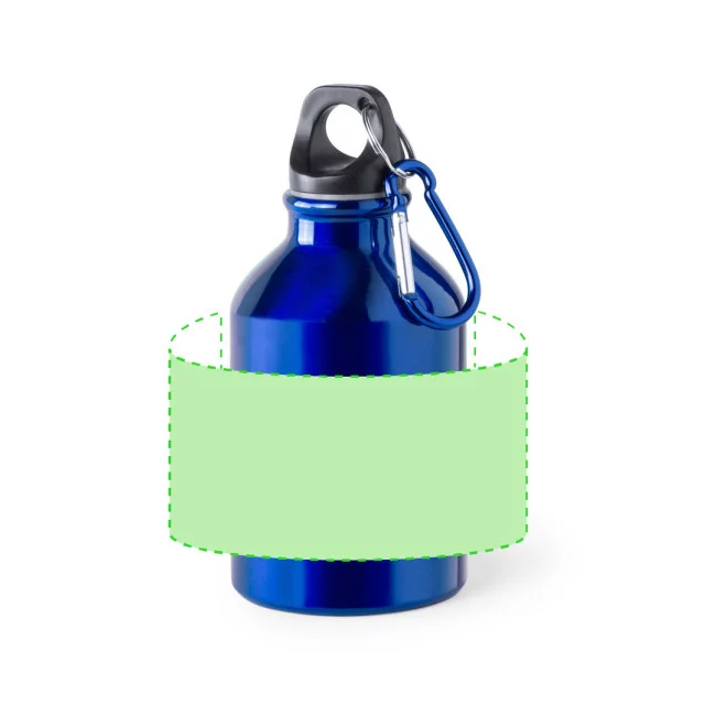 Gourde Publicitaire Mousqueton 300 ml 