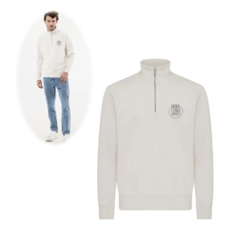 Sweatshirt à col montant...