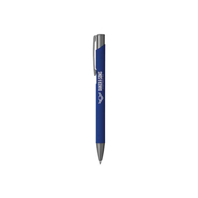 Stylo publicitaire Crosby dark personnalisable Stylo publicitaire Crosby dark personnalisable - Bleu 2146