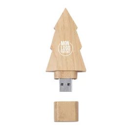 Clé USB personnalisée sapin...