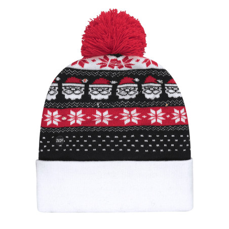 Bonnet de Noël personnalisé à LED Plumex 