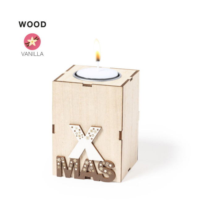 Bougie parfumée de Noël personnalisée Jorin 