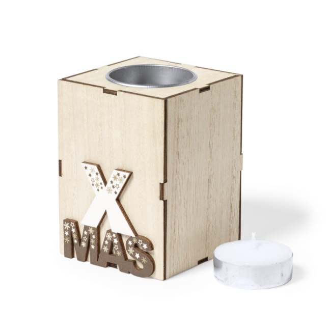 Bougie parfumée de Noël personnalisée Jorin 