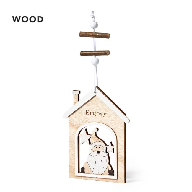 Décoration de Noël publicitaire Roman 