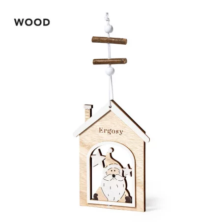 Décoration de Noël publicitaire Roman 