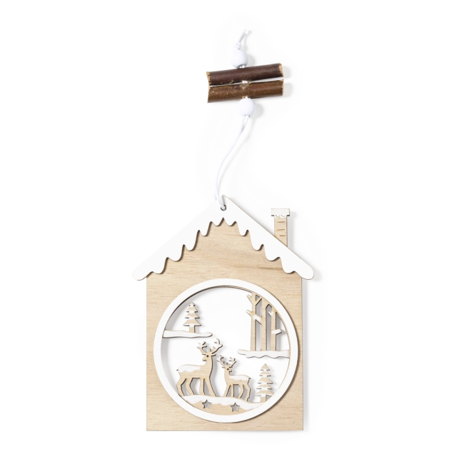 Décoration de Noël publicitaire Roman 