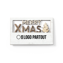 Magnet de Noël publicitaire Lambet 