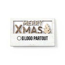 Magnet de Noël publicitaire...