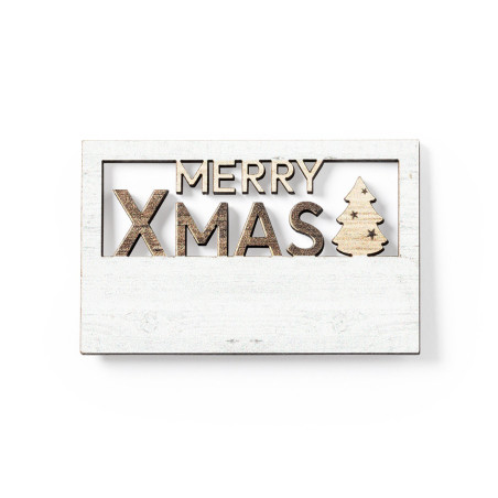 Magnet de Noël publicitaire Lambet 