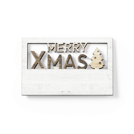 Magnet de Noël publicitaire Lambet 