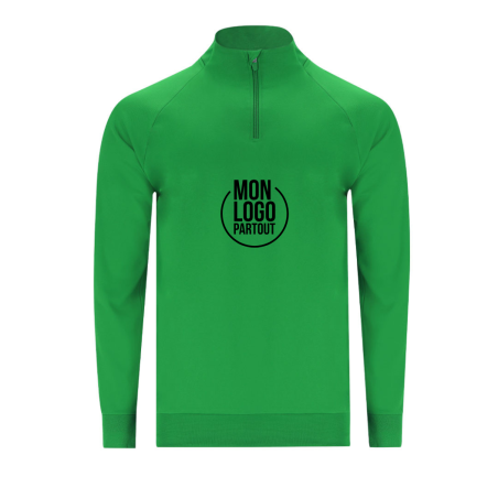 Sweatshirt technique 100% coton Brewer 