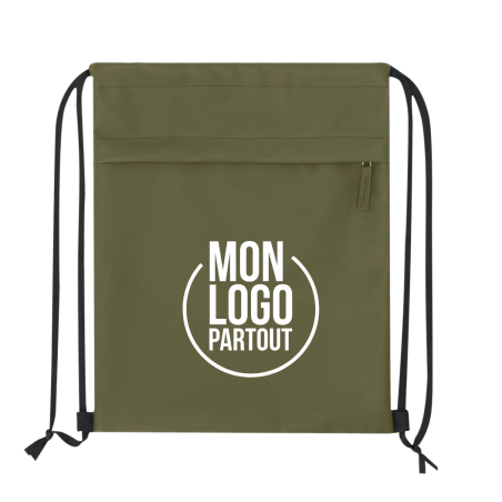 Sac cordon personnalisé en PU et polyester Digun 