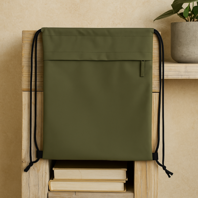 Sac cordon personnalisé en PU et polyester Digun 