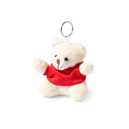 Porte-clés peluche publicitaire Tedchain 