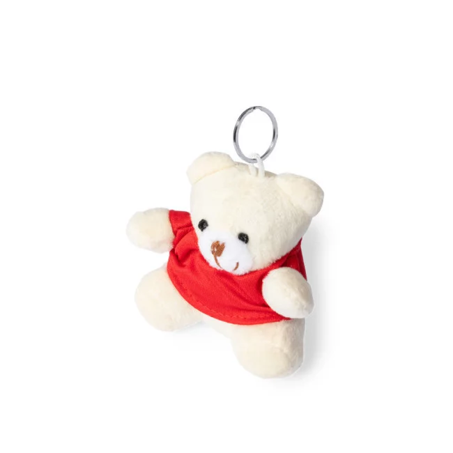 Porte-clés peluche publicitaire Tedchain 