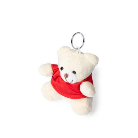 Porte-clés peluche publicitaire Tedchain 