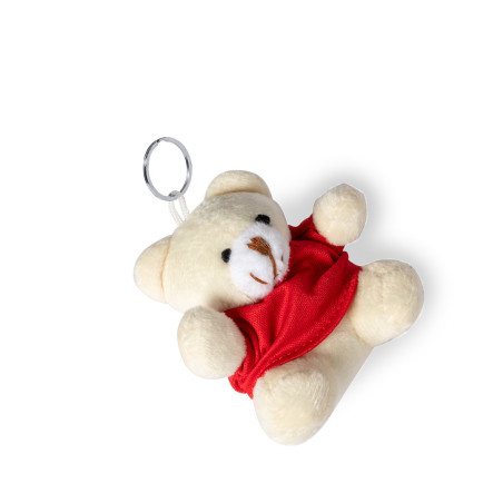 Porte-clés peluche publicitaire Tedchain 