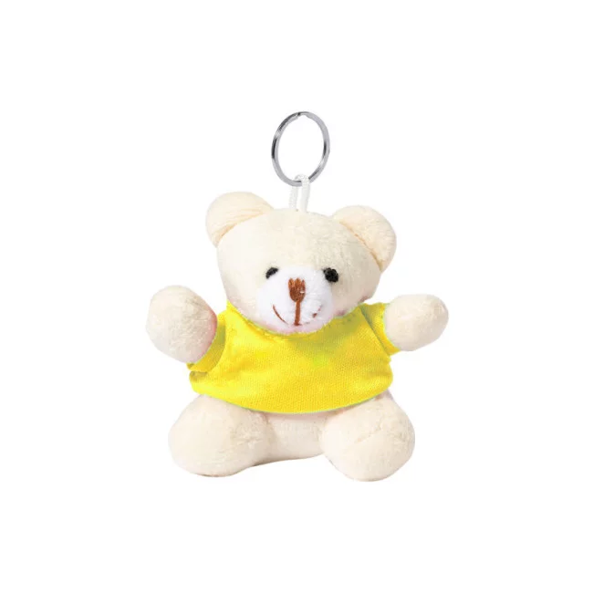 Porte-clés peluche publicitaire Tedchain 