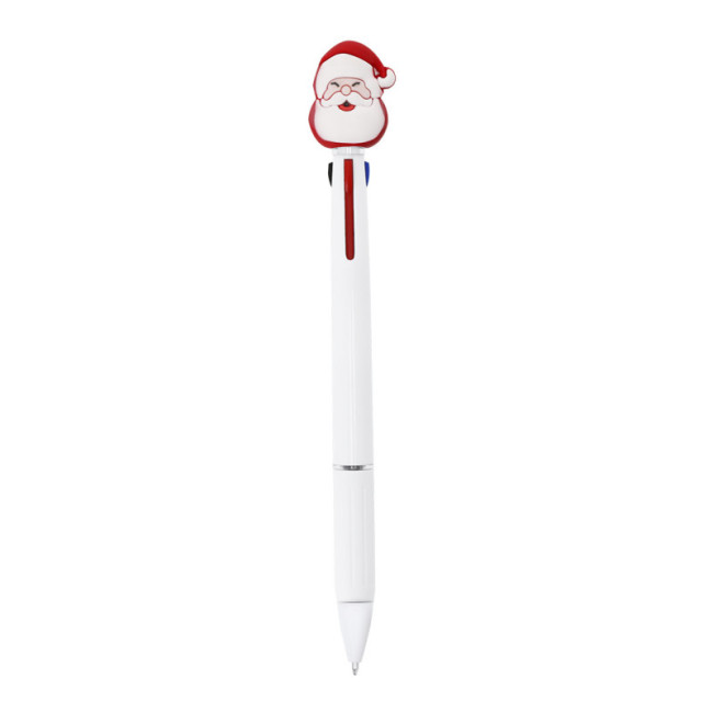 Stylo personnalisé de Noël à 3 encres Trismas 