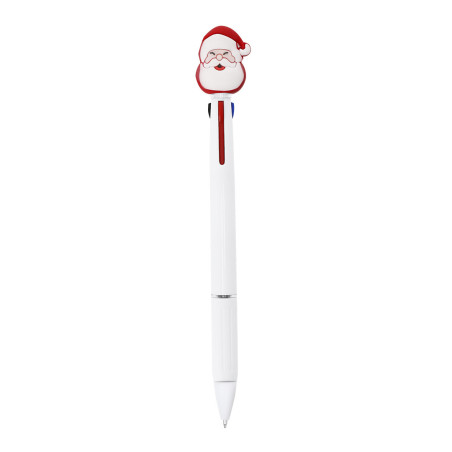 Stylo personnalisé de Noël à 3 encres Trismas 