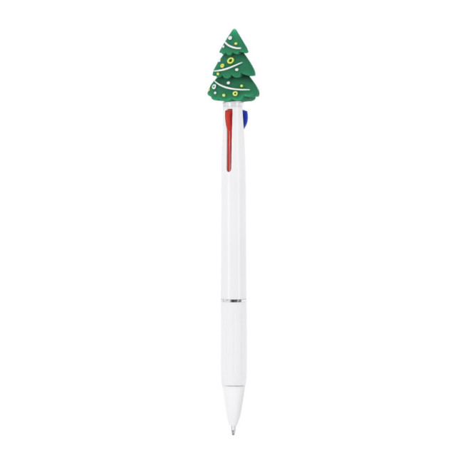 Stylo personnalisé de Noël à 3 encres Trismas 
