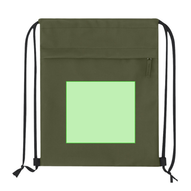 Sac cordon personnalisé en PU et polyester Digun 