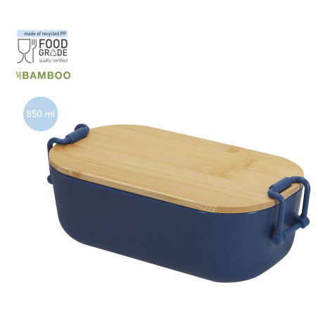 Boîte repas personnalisée Lilix 850 ml 