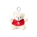 Porte-clés peluche publicitaire Tedchain 