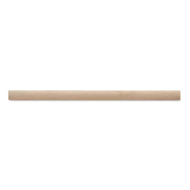 Crayon de charpentier en bois avec règle 14 cm 