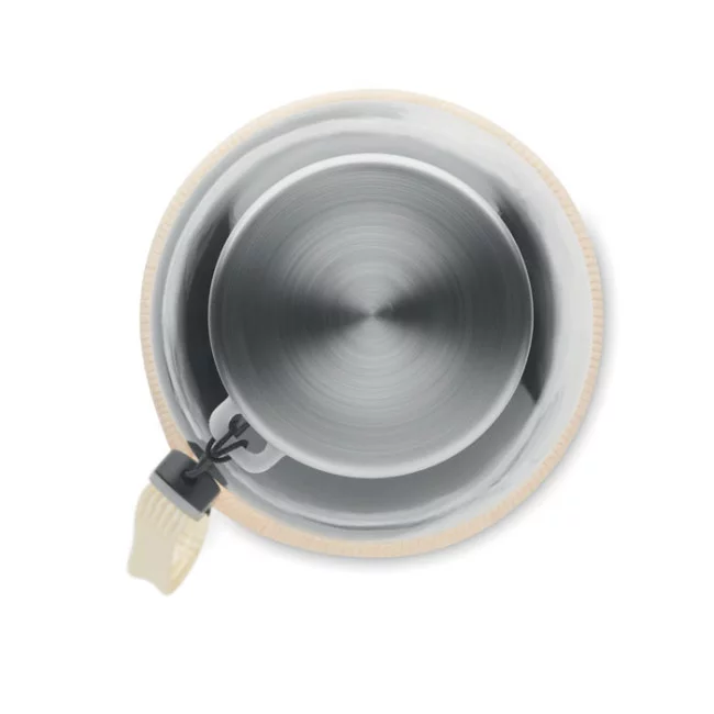 Gourde en verre et toile de jute UTAH 500 ml 