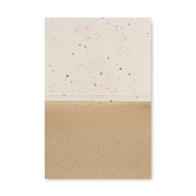 Bloc-notes publicitaire à planter 