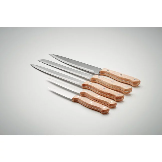 Set de 5 couteaux gourmet 