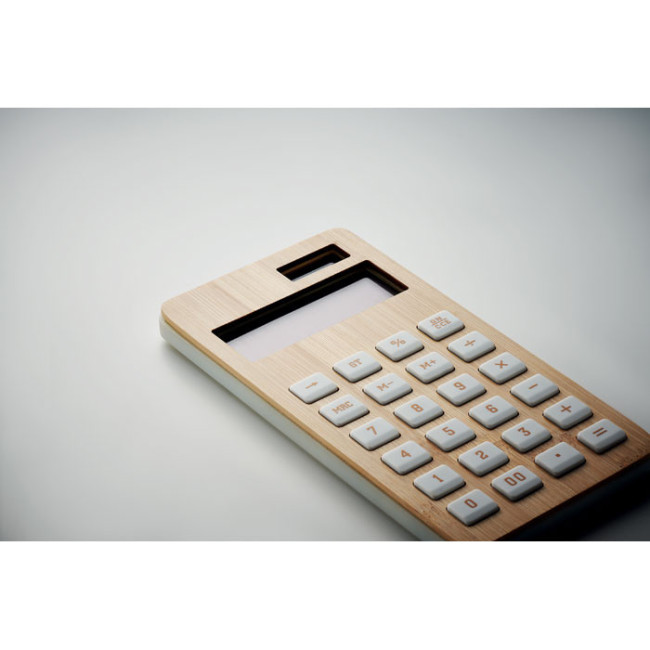 Calculatrice personnalisée bambou 