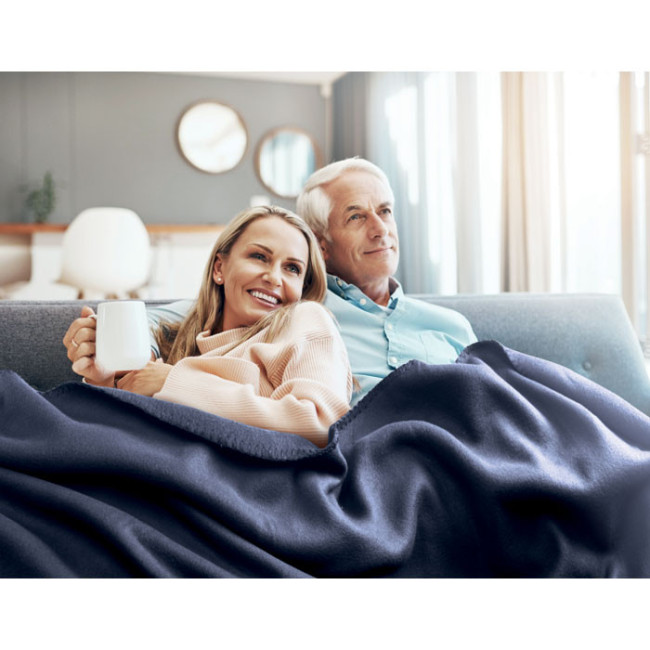 Couverture polaire publicitaire en RPET Musala 