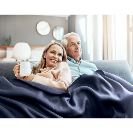 Couverture polaire publicitaire en RPET Musala 