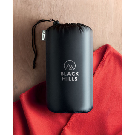 Couverture polaire publicitaire en RPET Musala 