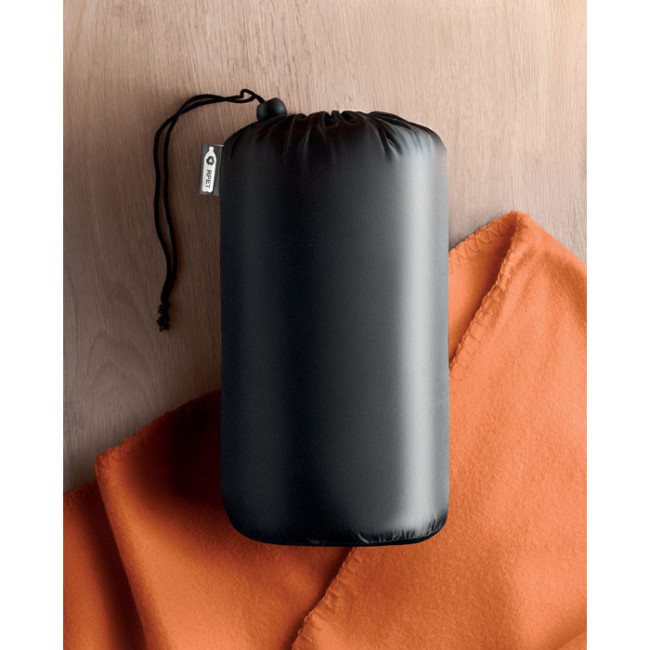 Couverture polaire publicitaire en RPET Musala 