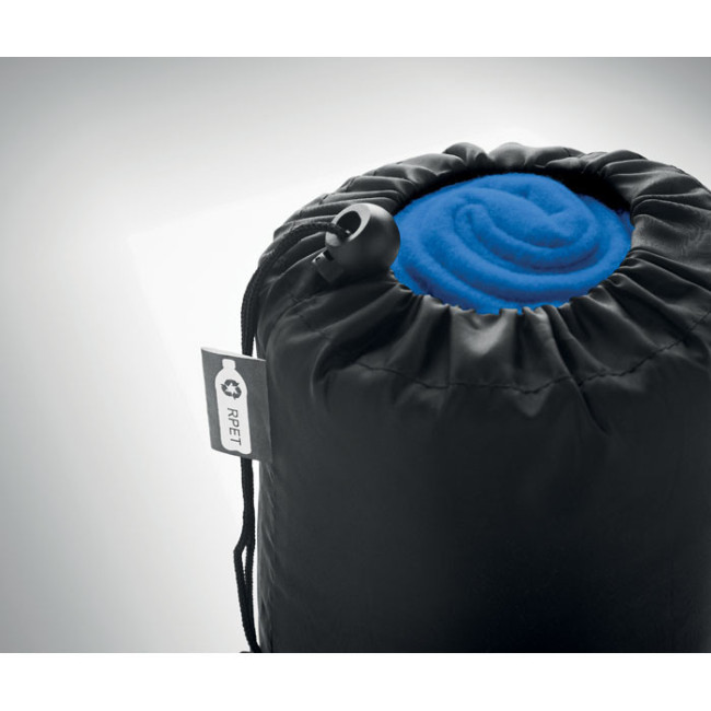 Couverture polaire publicitaire en RPET Musala 